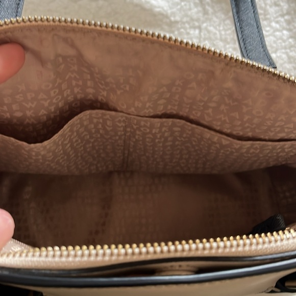 Kate Spade Cream and Black Satchel Dome-Shaped Elegance - Picture 7 of 13